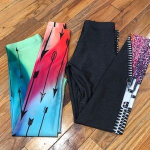 Zara Terez Full Length Leggings. Size s. EUC